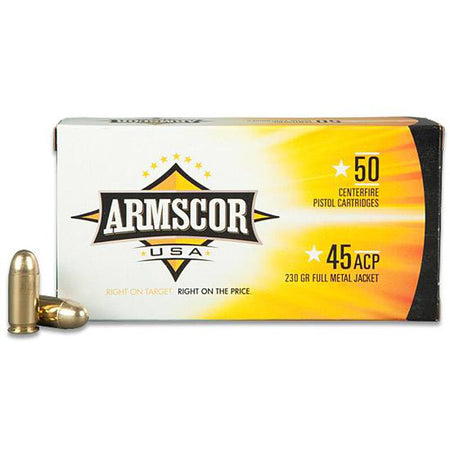 Armscor .45 ACP/Auto  Full Metal Jacket 230 Grain 50/Box