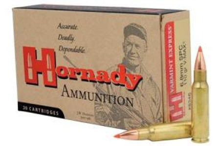 Hornady 6.8 Remington SPC VARMINTCenterfire Polymer Tip 110 Grain 20/Box