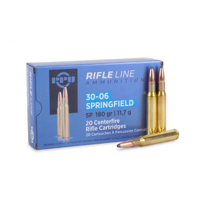 Prvi Partizan .30-06 Springfield PPU Soft Point 180 Grain 20/Box