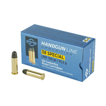 Prvi Partizan .38 Special  Lead Round Nose 158 Grain 50/Box [Item 11080]