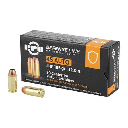 Prvi Partizan .45 ACP/Auto PPU Jacketed Hollow Point 185 Grain 50/Box