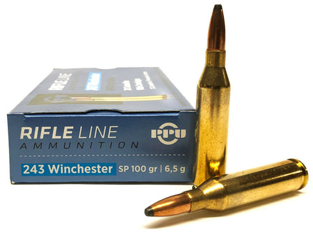 Prvi Partizan .243 Winchester  Pointed Soft Point 100 Grain 20/Box