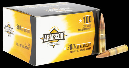 Armscor .300 AAC Blackout  Full Metal Jacket 147 Grain 100/Box