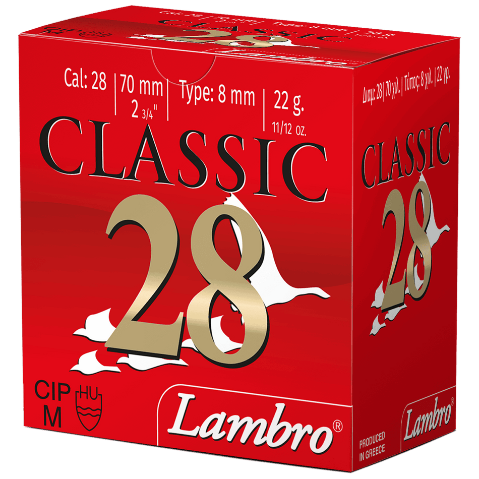 Lambro 28 Gauge LAMBRO #8 11/12 oz 2.75 in 250/Box