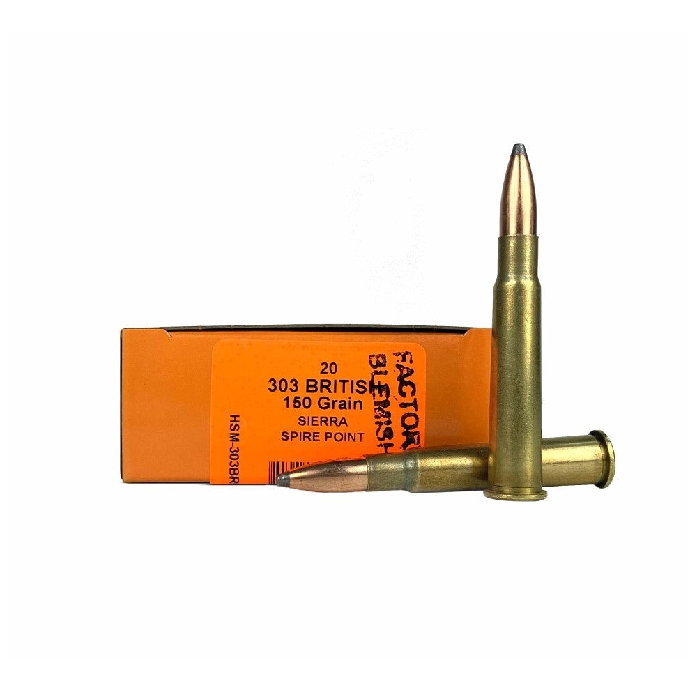 HSM .303 British  Spire Point 150 Grain 20/Box