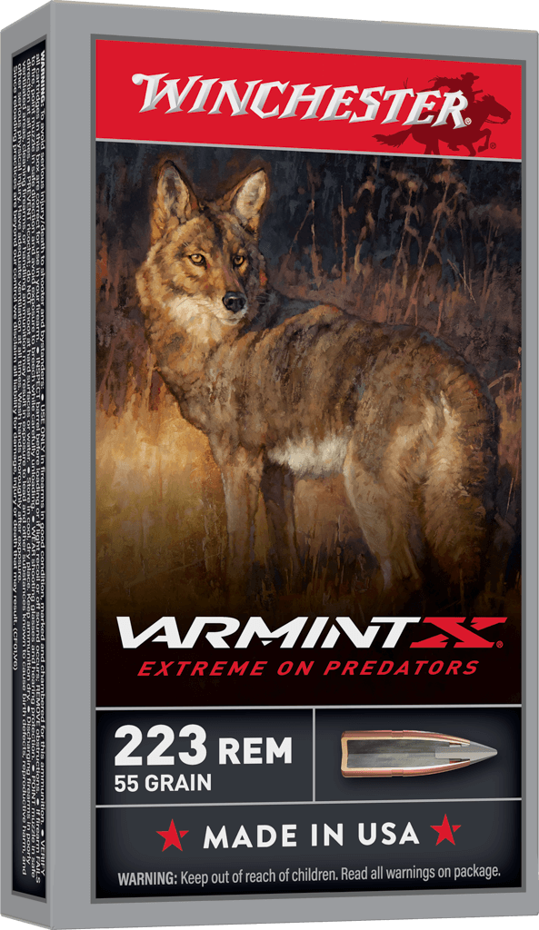 Winchester .223 Remington Varmint X Polymer Tip Rapid Expansion 55 Grain 200/Box