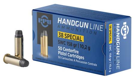 Prvi Partizan .38 Special  Semi Wadcutter 158 Grain 50/Box [Item 11105]