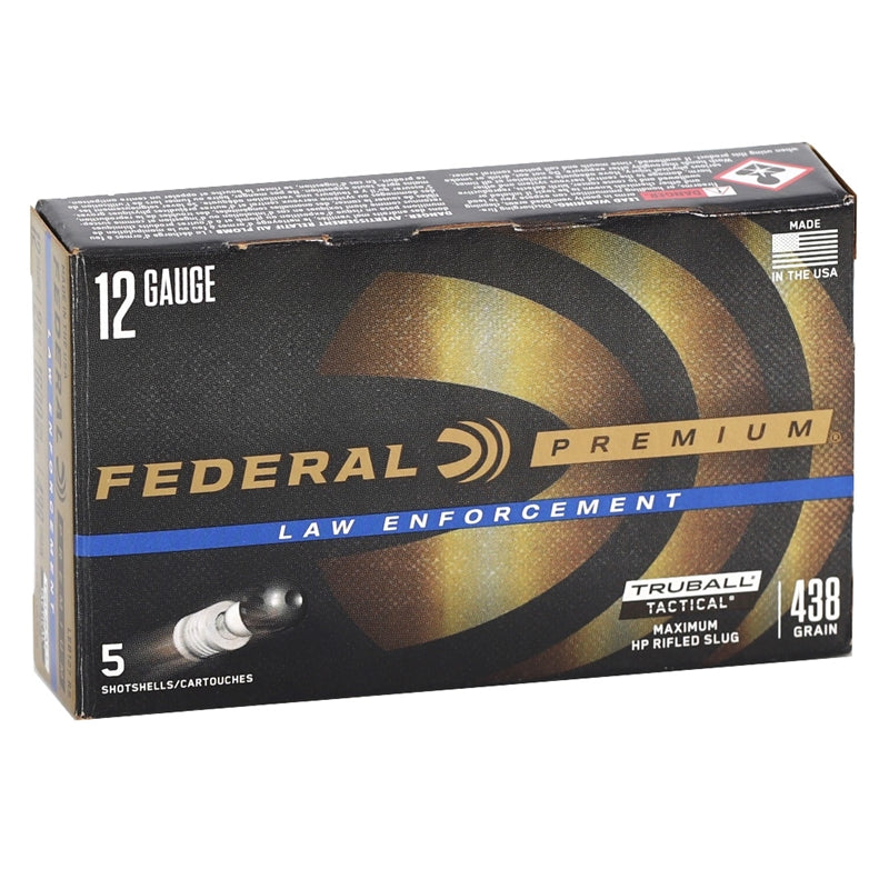 Federal 12 Gauge TACTICAL Slug 1 oz 2.75 in 250/Box