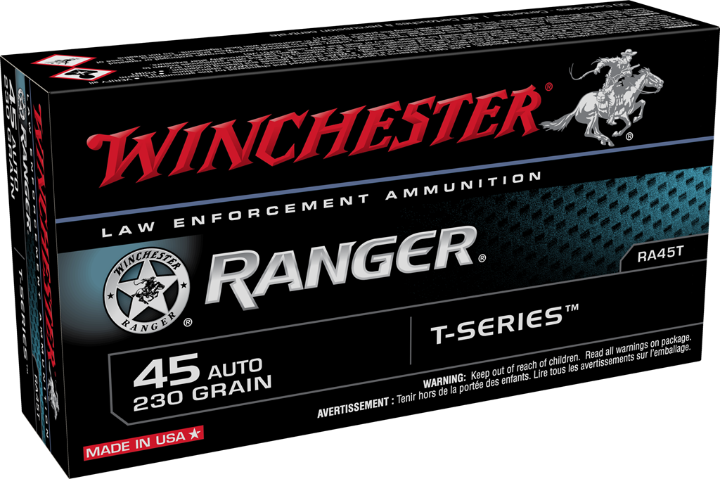 Winchester .45 ACP/Auto Ranger T-Series LE Bonded Jacketed Hollow Point 230 Grain 50/Box