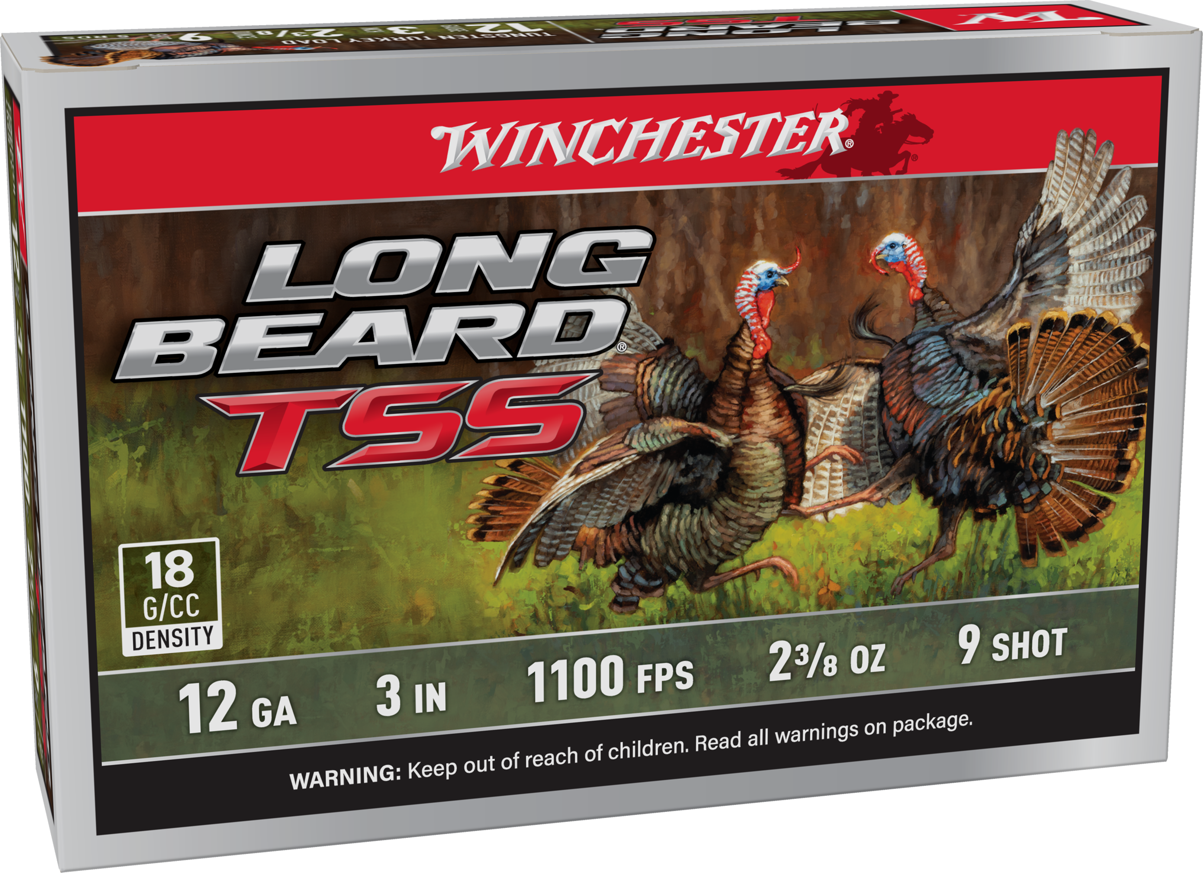 Winchester 12 Gauge  #8 2-3/8 oz 3 in 5/Box