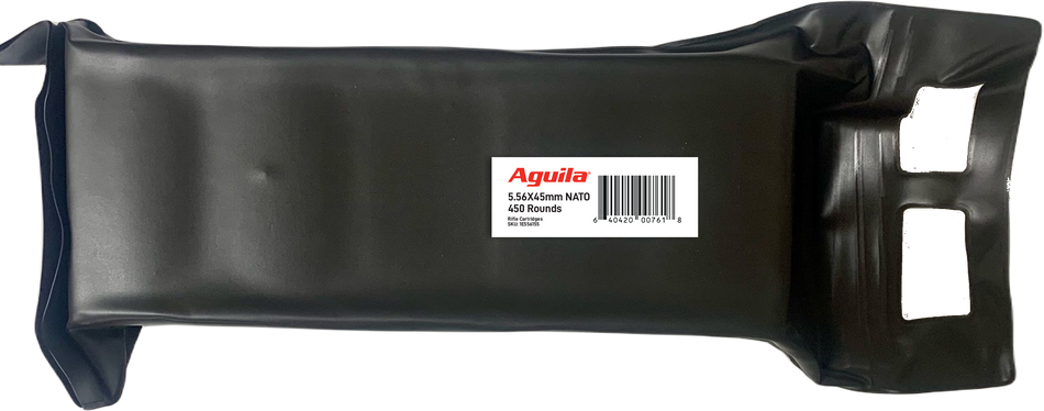 Aguila 5.56x45mm NATO  Full Metal Jacket 55 Grain 450/Box