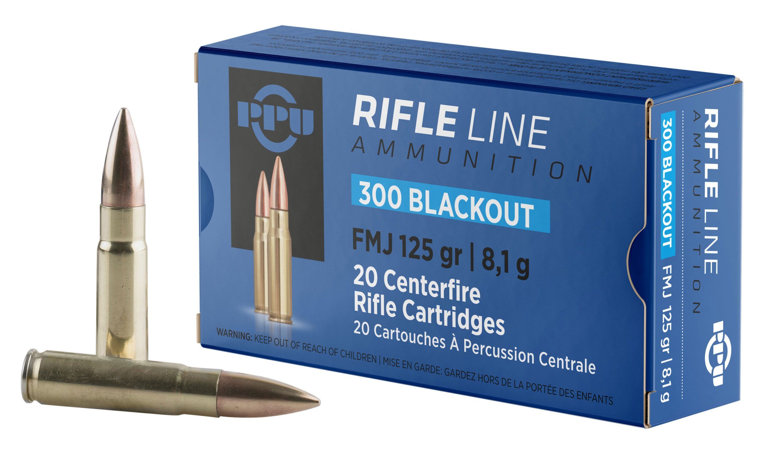 Prvi Partizan .300 AAC Blackout  Full Metal Jacket 125 Grain 20/Box
