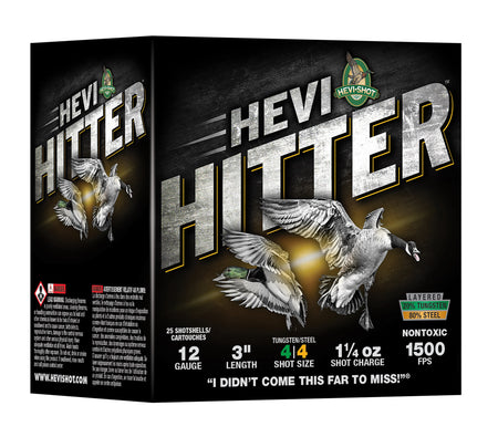 HEVI-Shot 12 Gauge HEVI HITTER BB 1-1/4 oz 3 in 25/Box