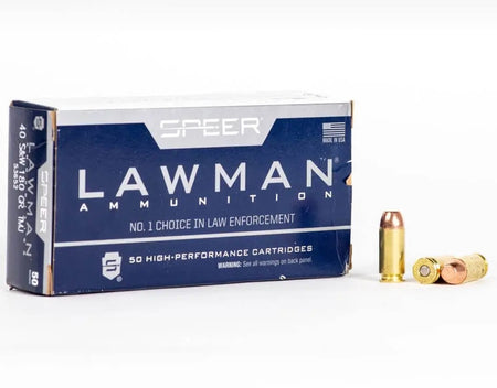 Speer .40 S&W Lawman Total Metal Jacket 180 Grain 1000/Box