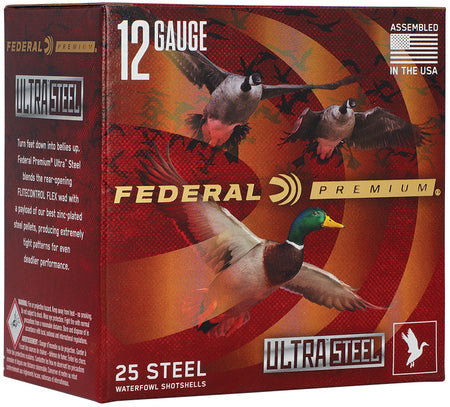 Federal 12 Gauge ULTRASTEEL BB / 2 1-1/2 oz 3.5 in 25/Box