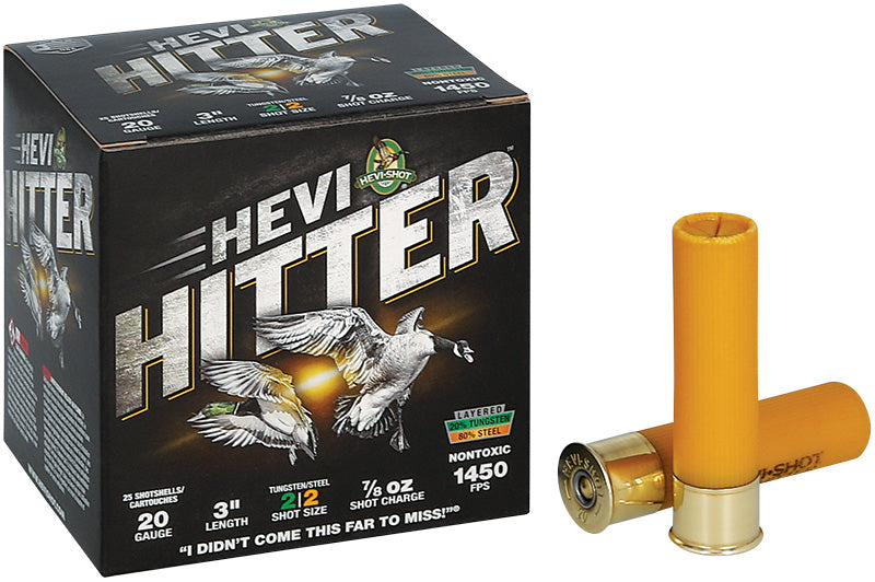 HEVI-Shot 20 Gauge HEVI HITTER #2 7/8 oz 3 in 25/Box
