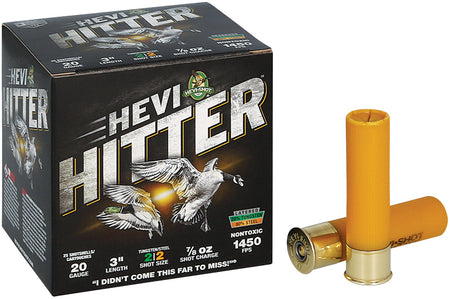 HEVI-Shot 20 Gauge HEVI HITTER #2 7/8 oz 3 in 25/Box