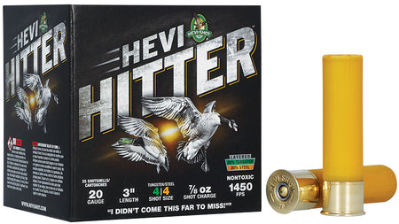 HEVI-Shot 20 Gauge HEVI HITTER #4 7/8 oz 3 in 25/Box