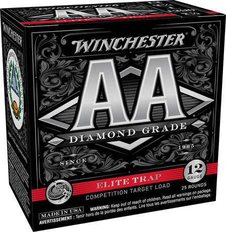 Winchester 12 Gauge AA DIAMOND GRADE #7.5 1 oz 2.75 in 25/Box