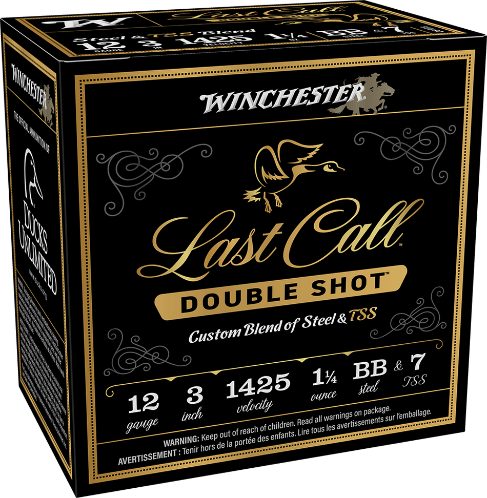 WINCHESTER 12 GA 3 HS 1-1/4 BB&7TSS LSTCLDS 25 RD/BX 10 BX/CS