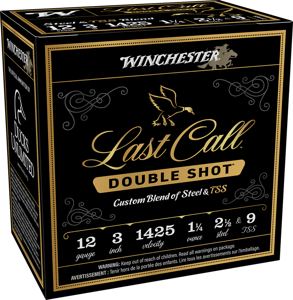 WINCHESTER 12 GA 3 HS 1-1/4 2.5&9TSS LSTCLDS 25 RD/BX 10 BX/CS