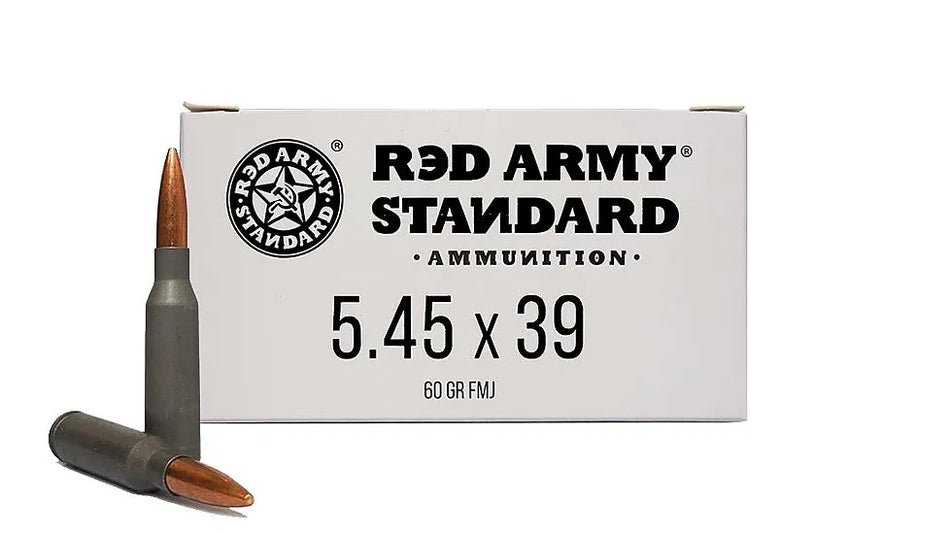 Red Army Standard 5.45x39mm  Full Metal Jacket 60 Grain 20/Box