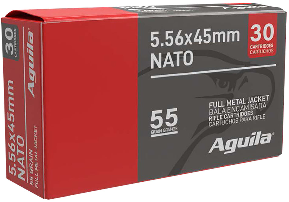 Aguila 5.56x45 M193 NATO 55 Grain Full Metal Jacket(FMJ)