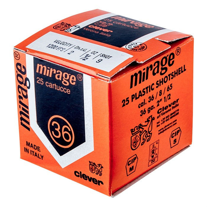 MIRAGE SUPER TARGET T1 410 BORE 2-1/2" 1/2OZ #9 SHOT 250/CS