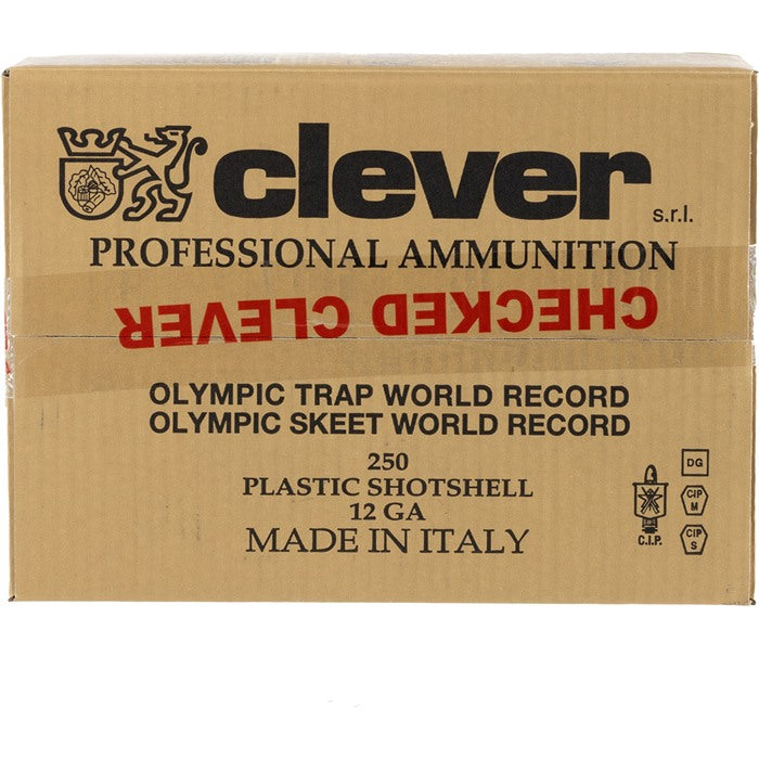 Clever 12 Gauge Mirage Super Target Featherlite #8 7/8 oz 2.75 in 250/Box