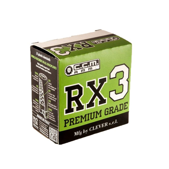RX 3 PREMIUM GRADE 12GA 2-3/4" 1OZ #8 SHOT 1220 FPS 250/CASE