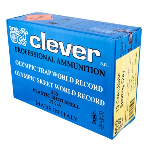 Clever 12 Gauge Mirage Grand Italia T3 #8 1 oz 2.75 in 250/Box [Item 10474]