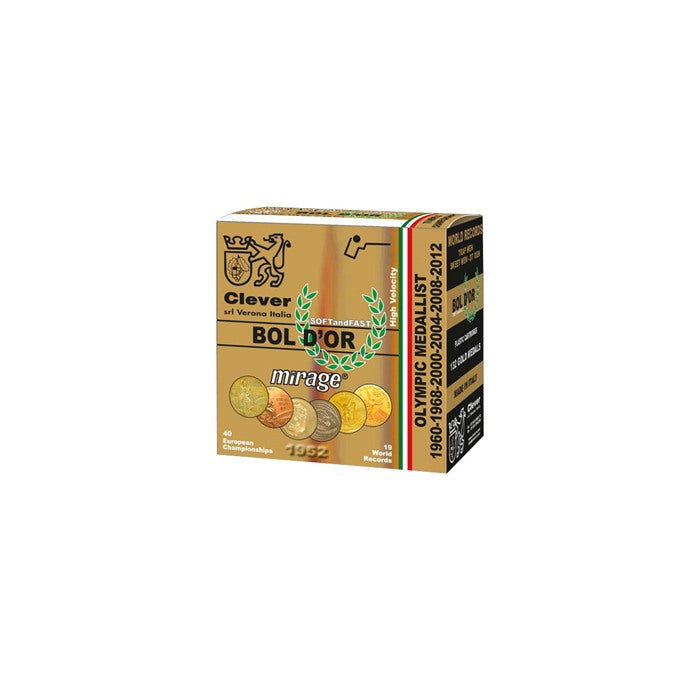 Clever 12 Gauge Mirage Bol D'or #8 1 oz 2.75 in 250/Box [Item 10481]