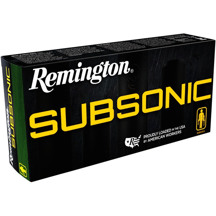 Remington 308 Win. 205gr Hollow Point Subsonic.