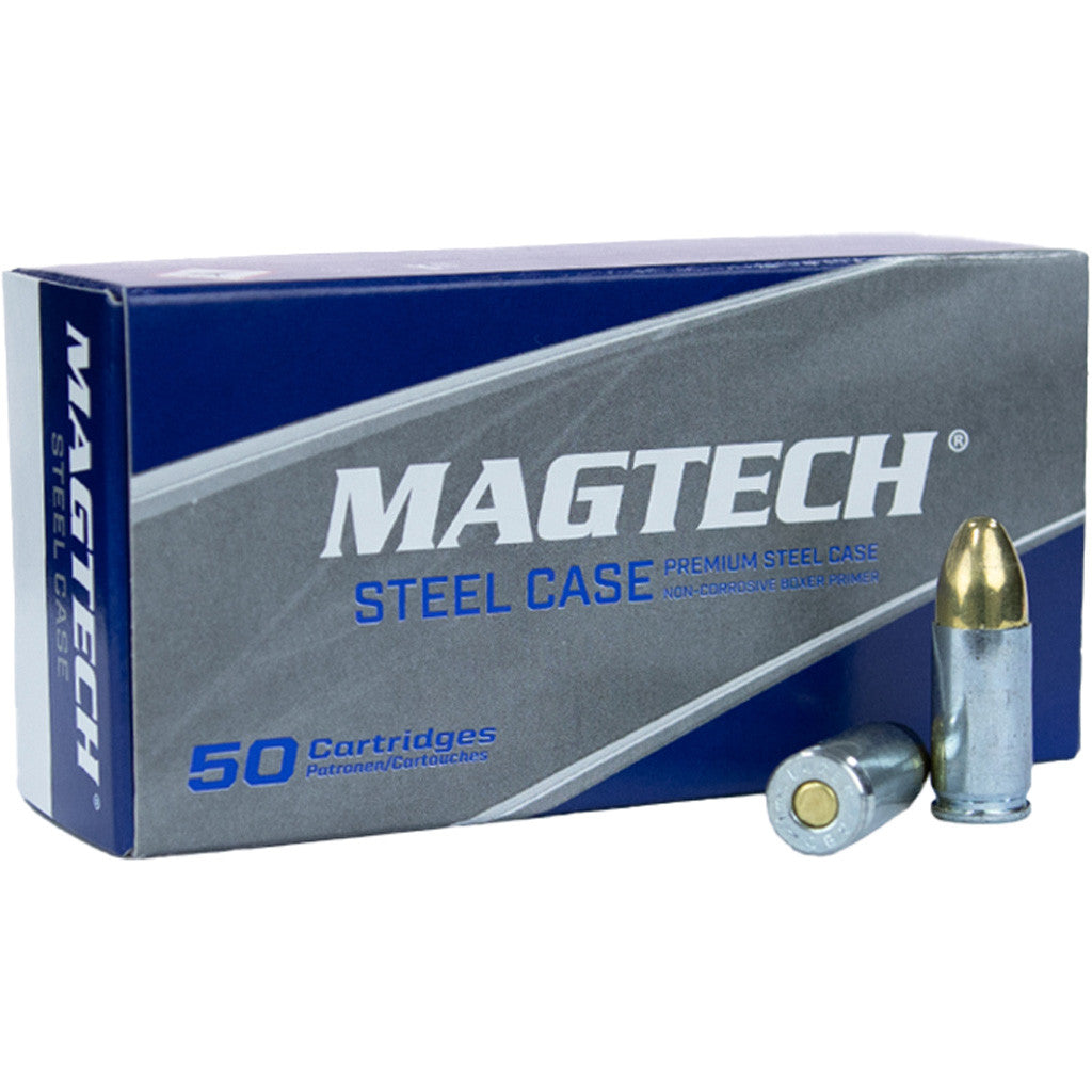 Magtech 9mm Luger / Parabellum Steel Case Full Metal Jacket 115 Grain 50/Box