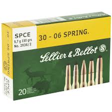 Sellier & Bellot SPCE 30-06 150 Grain Rifle Ammo SB3006C