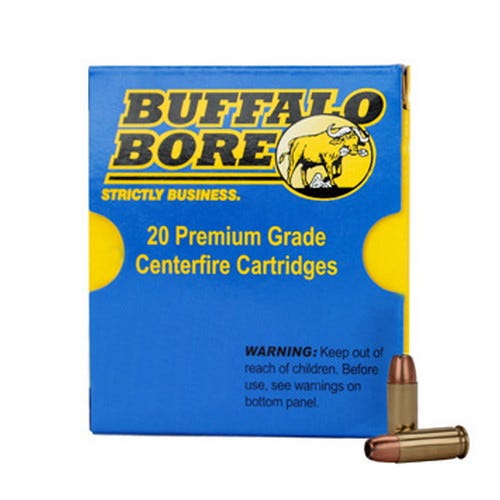 Buffalo Bore .38 Super Personal Defense Jacketed Hollow Point 147 Grain 20/Box