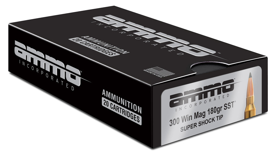 Ammo Inc .300 Winchester Mag Signature Super Shock Tip 180 Grain 20/Box