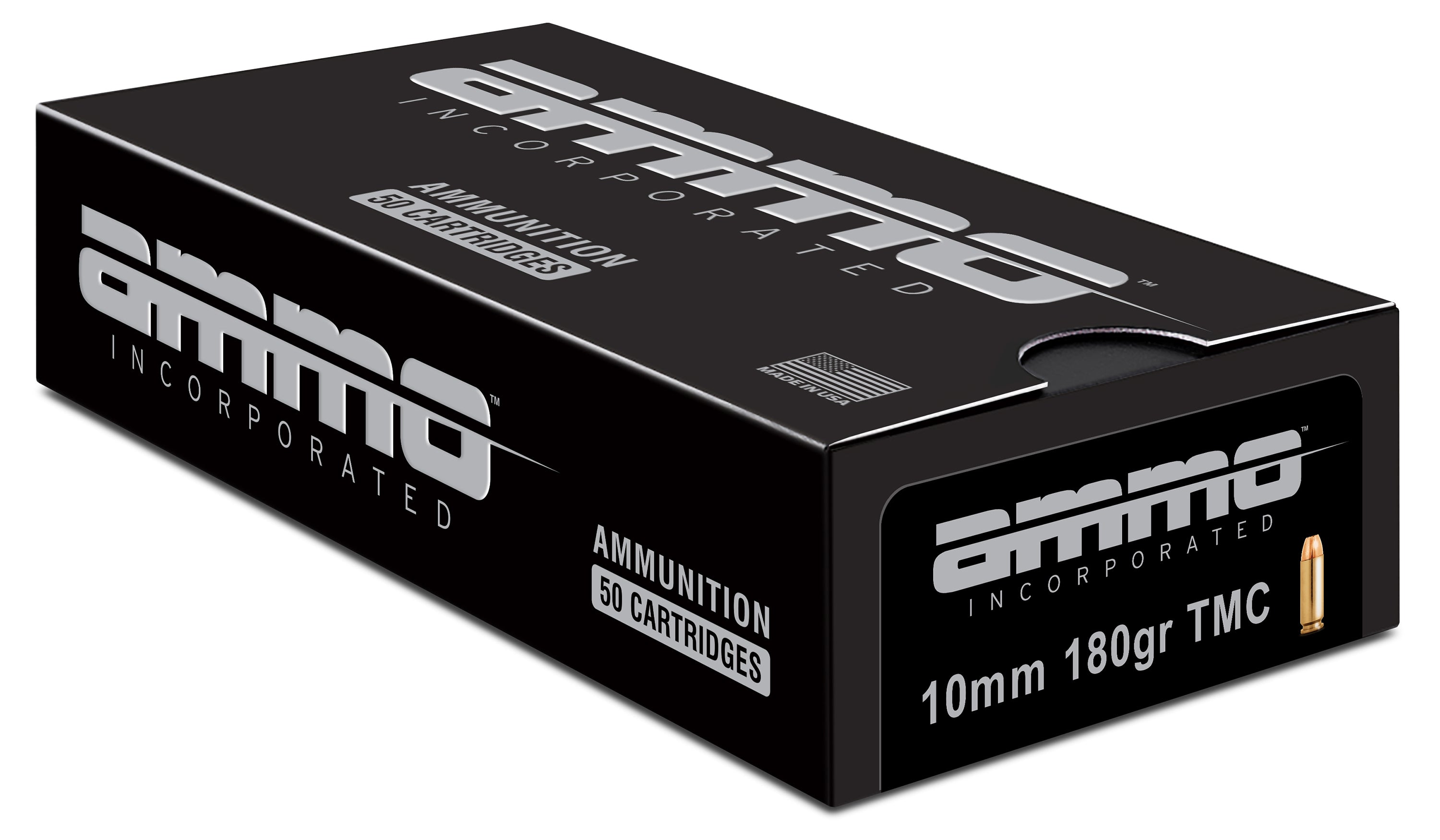 Ammo Inc 10mm Auto Signature Total Metal Case 180 Grain 50/Box