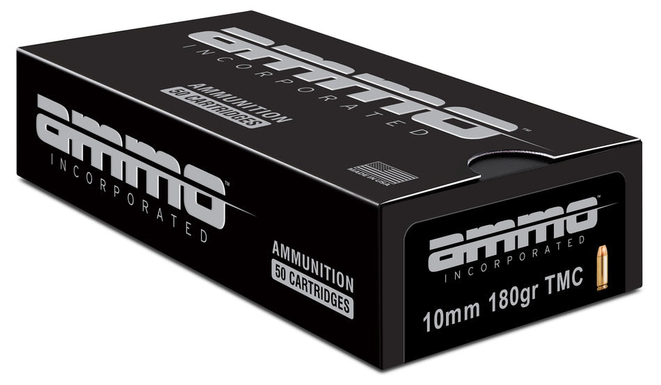 Ammo Inc 10mm Auto Signature Total Metal Case 180 Grain 50/Box