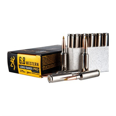 Browning 6.8 Western Long Range Pro Hunter Sierra Tipped GameKing 175 Grain 20/Box