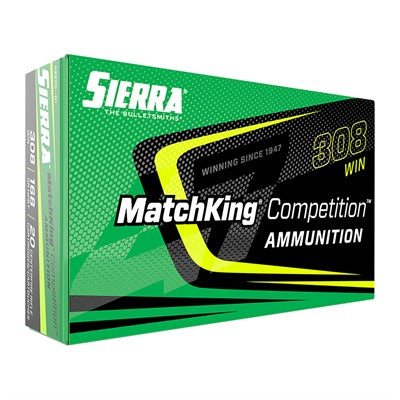 Sierra 6.5mm Creedmoor Competition Sierra MatchKing Boat Tail Hollow Point 140 Grain 20/Box