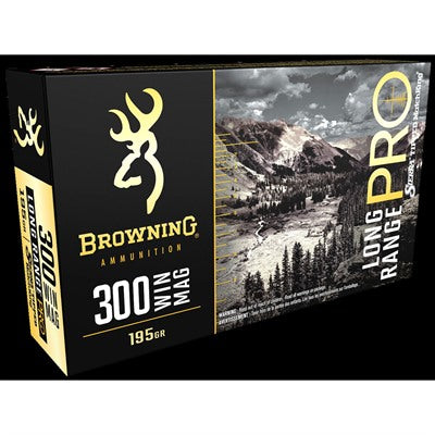 Browning .300 Winchester Mag Long Range Pro Sierra MatchKing Boat Tail 195 Grain 20/Box