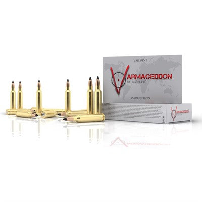 Nosler .223 Remington Varmageddon Flat Base Tipped 55 Grain 20/Box
