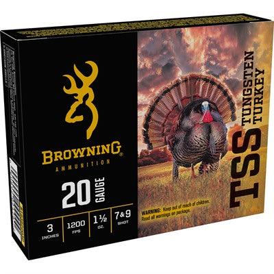 Browning 20 Gauge TSS Tungsten Turkey #7 / 9 1-1/2 oz 3 in 5/Box