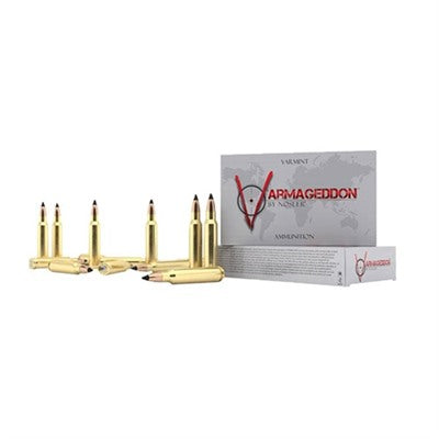 Nosler .222 Remington Varmageddon Flat Base Tipped 40 Grain 20/Box