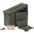 PMC Bronze Rifle Ammunition .223 Rem 55 gr FMJ 2900 fps 1680/ct (2-M2A1 Metal Boxes(840) w/ Bandoleer)