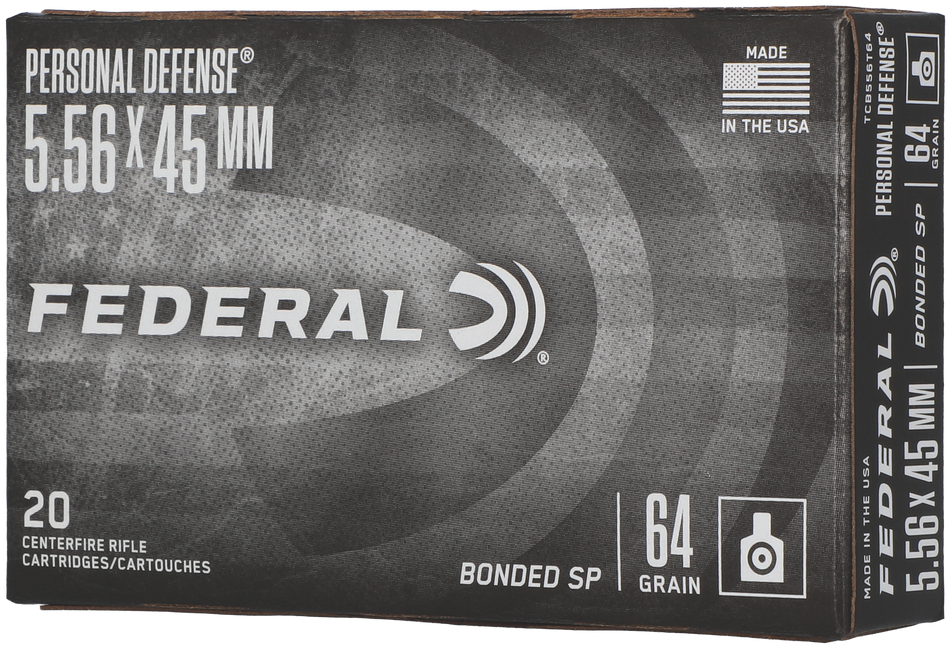 FED TCB556T64 556X45 64GR BONDED SP 20/25 2975 FPS