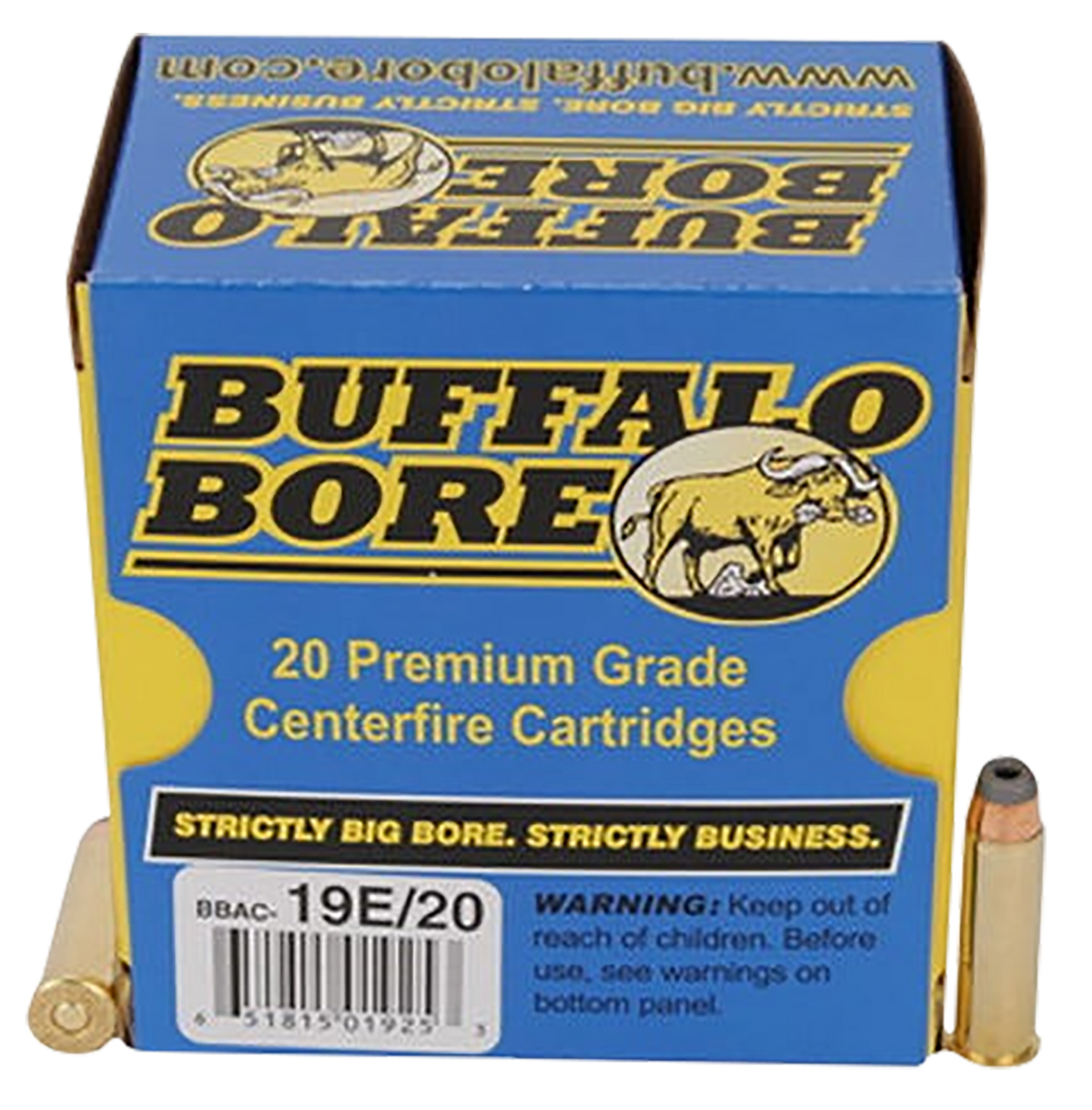 Buffalo Bore .357 Magnum Tactical Jacketed Hollow Point 158 Grain 20/Box