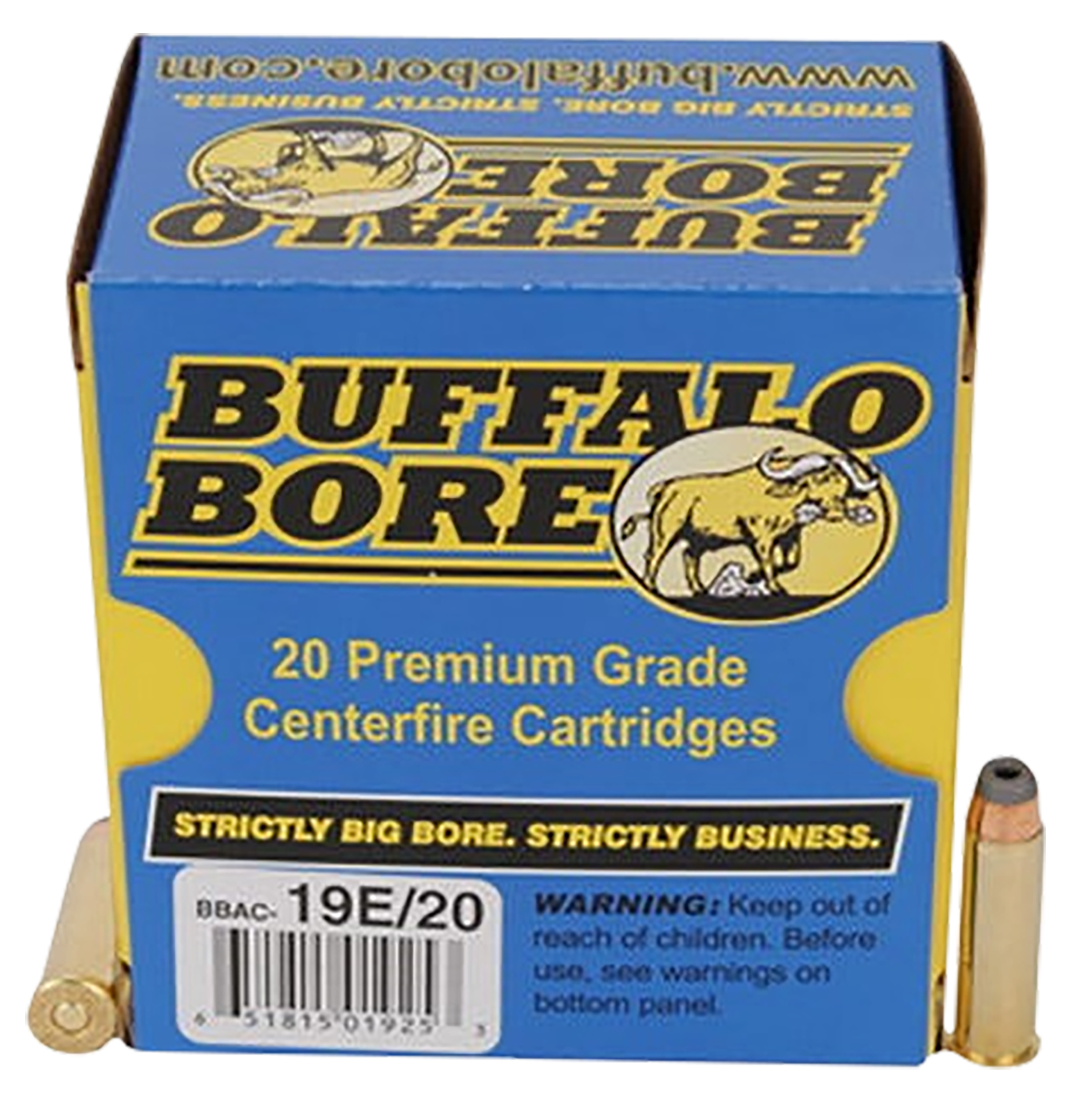 Buffalo Bore .357 Magnum Tactical Jacketed Hollow Point 158 Grain 20/Box