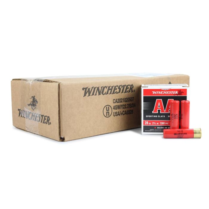 Winchester 28 Gauge AA Supersport Sporting Clay #8.5 3/4 oz 2.75 in 25/Box [Item 7187] 1300 FPS